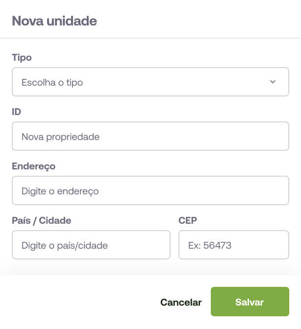 Adicionar uma propriedade